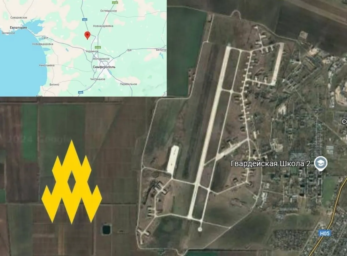рф значно посилила ППО на військовому аеродромі біля Сімферополя - "АТЕШ" рф значно посилила ППО на військовому аеродромі біля Сімферополя - "АТЕШ"
