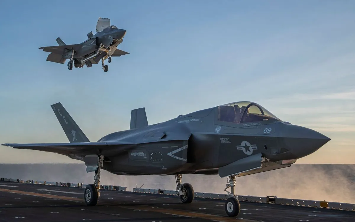 НАТО впервые поднимало в небо норвежские F-35 в Польше во время ракетной атаки рф по Украине НАТО впервые поднимало в небо норвежские F-35 в Польше во время ракетной атаки рф по Украине