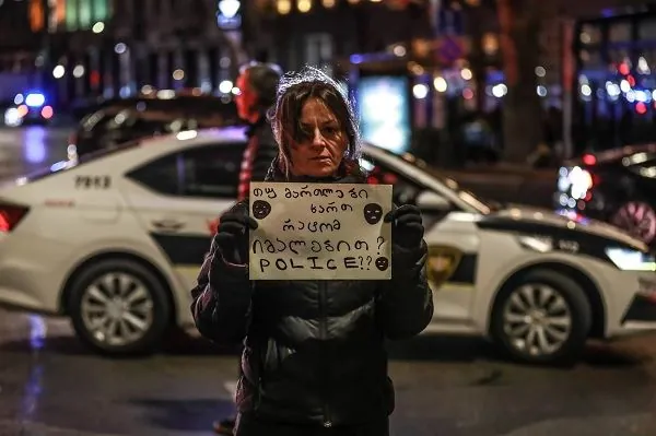 Women protesters in Tbilisi tell about harassment by police Women protesters in Tbilisi tell about harassment by police