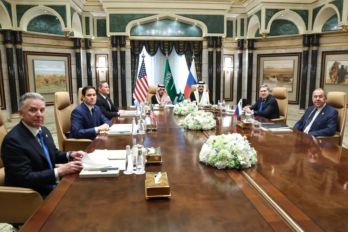 Russian delegation called the US-Russia talks in Saudi Arabia “positive” Russian delegation called the US-Russia talks in Saudi Arabia “positive”