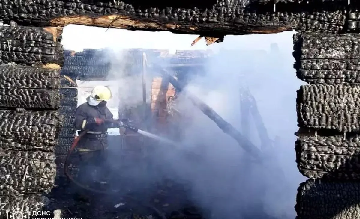 6 fires occurred in Chernihiv region over the past day, 4 people were injured 6 fires occurred in Chernihiv region over the past day, 4 people were injured