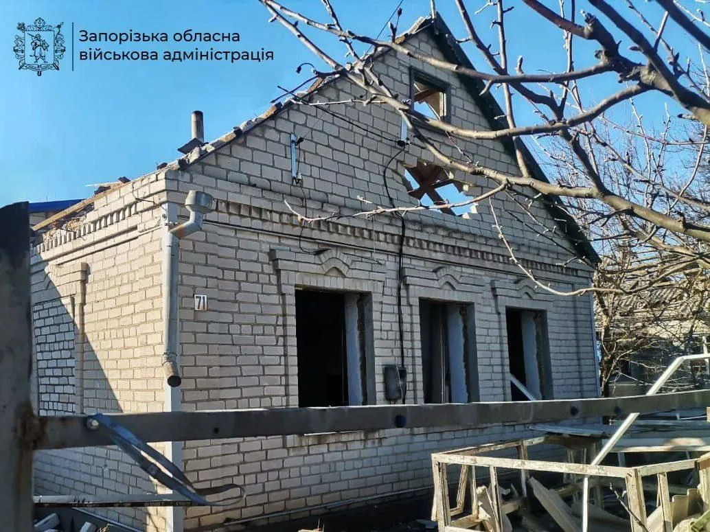 Enemy shells Zaporizhzhia region: one person killed, another wounded Enemy shells Zaporizhzhia region: one person killed, another wounded