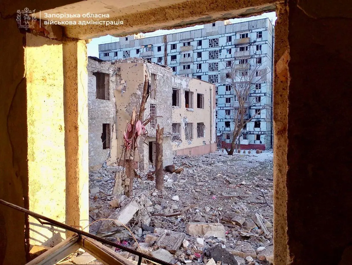 рф нанесла удар по прифронтовой зоне Запорожья, разрушена амбулатория рф нанесла удар по прифронтовой зоне Запорожья, разрушена амбулатория