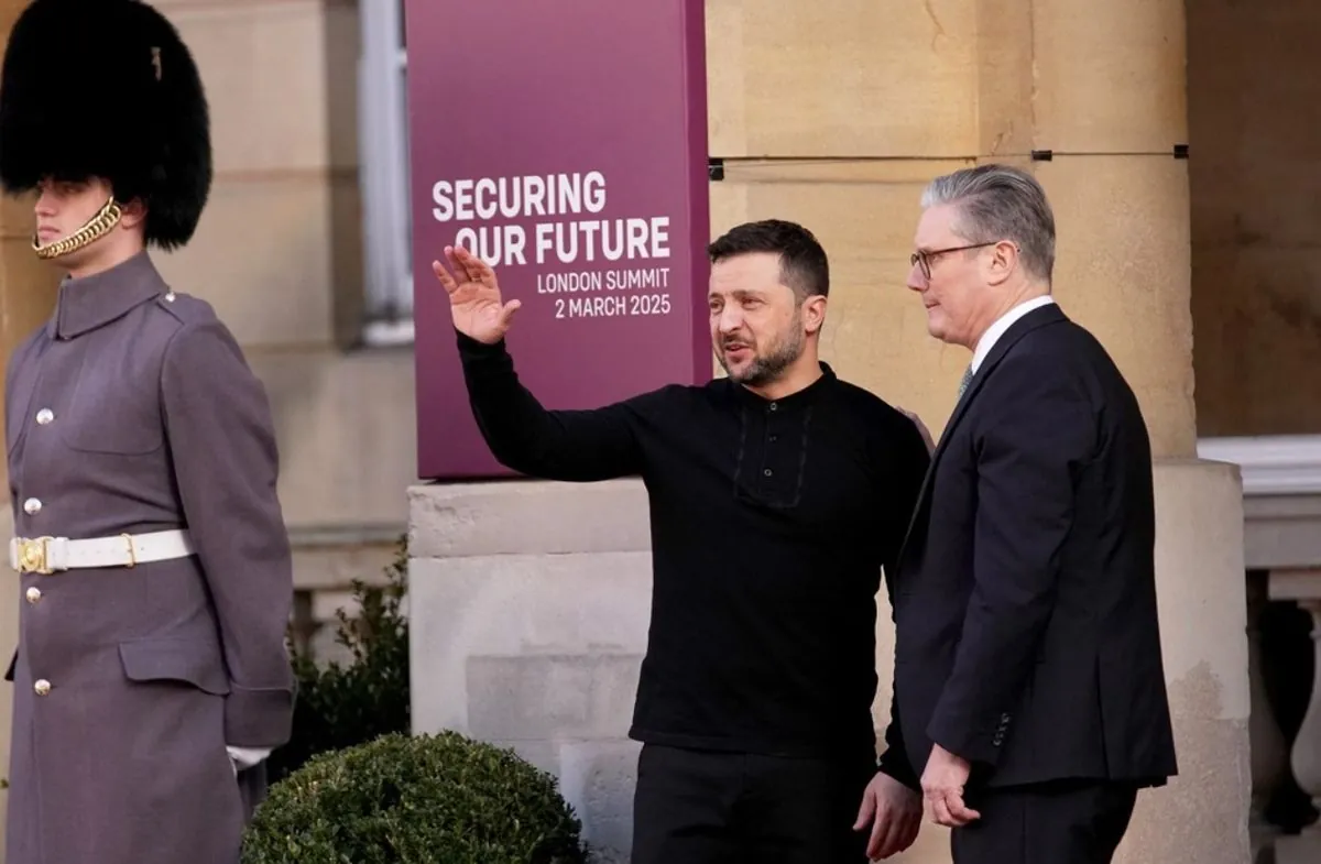 Zelenskyy and European leaders meet at security summit in London Zelenskyy and European leaders meet at security summit in London