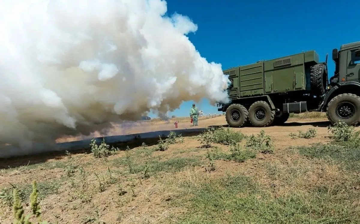 The Armed Forces of Ukraine will use a remote smoke release system The Armed Forces of Ukraine will use a remote smoke release system