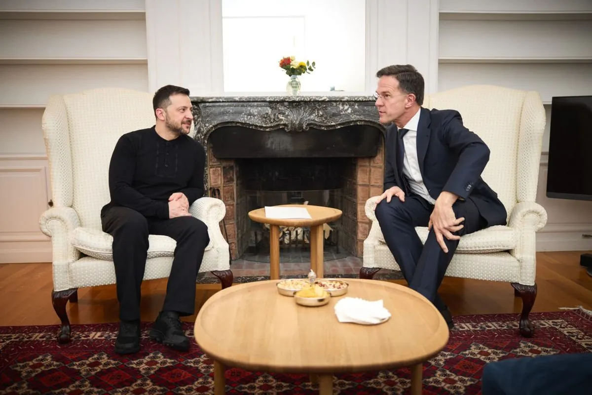 Zelensky and Rutte discussed steps towards peace and strengthening Ukraine's air defense