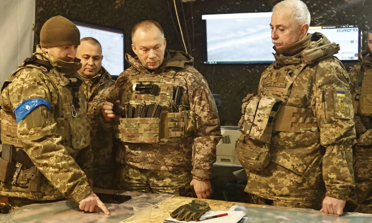 Сырский раскрыл критерии назначения новых командиров армейских корпусов Сырский раскрыл критерии назначения новых командиров армейских корпусов