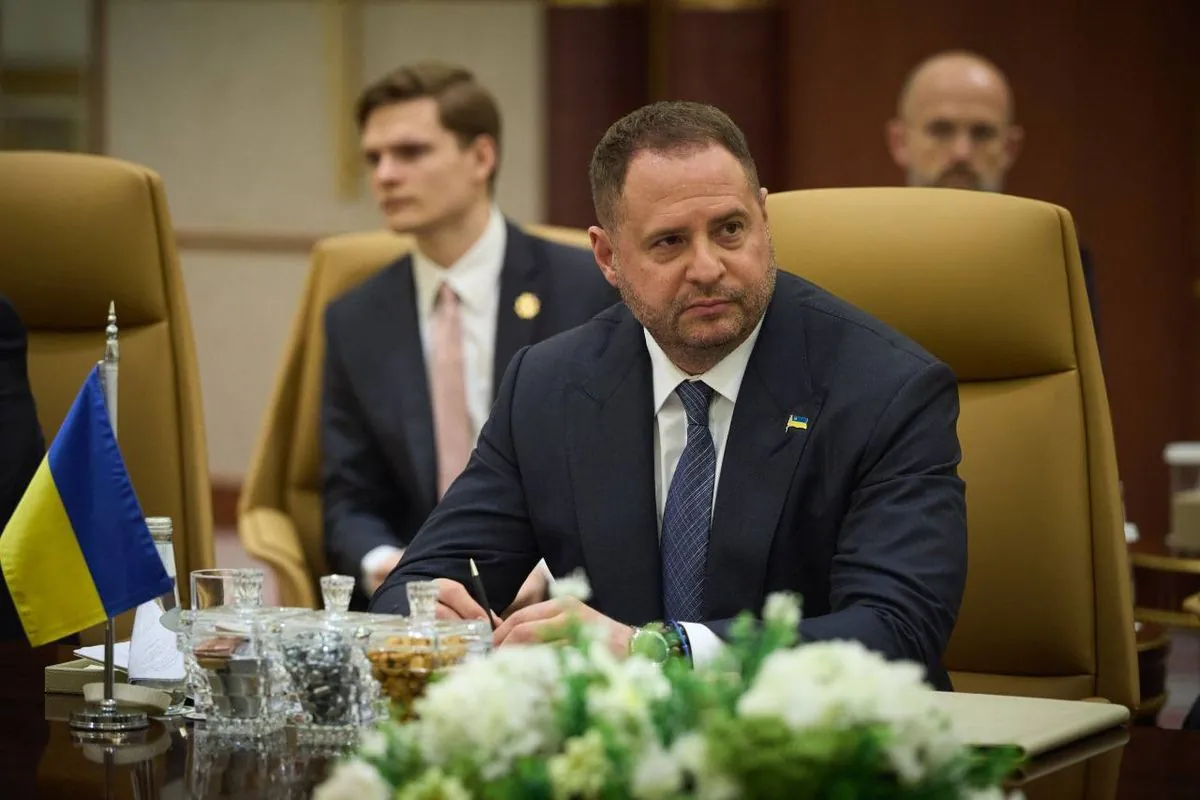 Єрмак назвав початок зустрічі з командою США у Джидді дуже конструктивним Єрмак назвав початок зустрічі з командою США у Джидді дуже конструктивним
