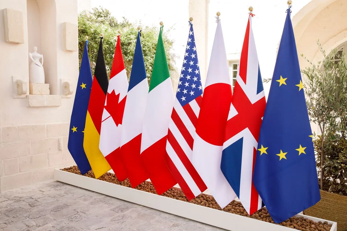 G7 попередила рф про нові санкції, якщо не буде погоджено припинення вогню - Reuters G7 попередила рф про нові санкції, якщо не буде погоджено припинення вогню - Reuters