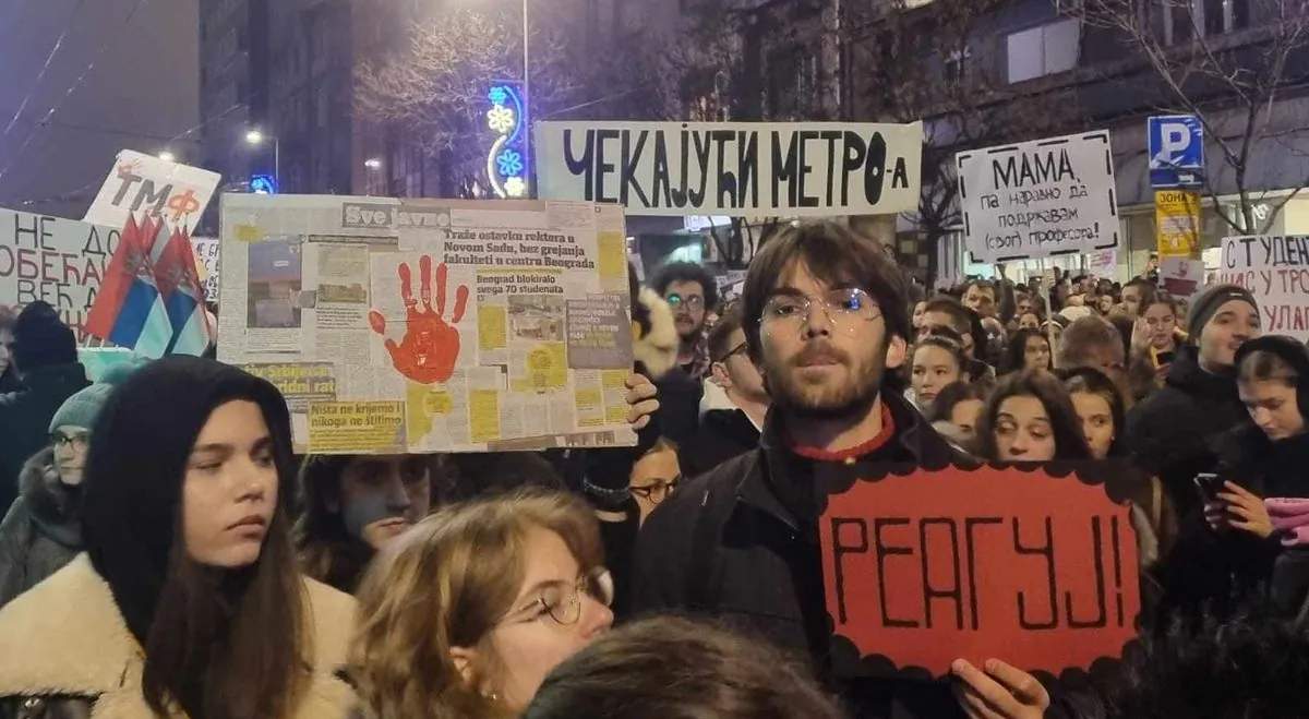 Protests in Serbia: "sound cannons" used against demonstrators - the government denies