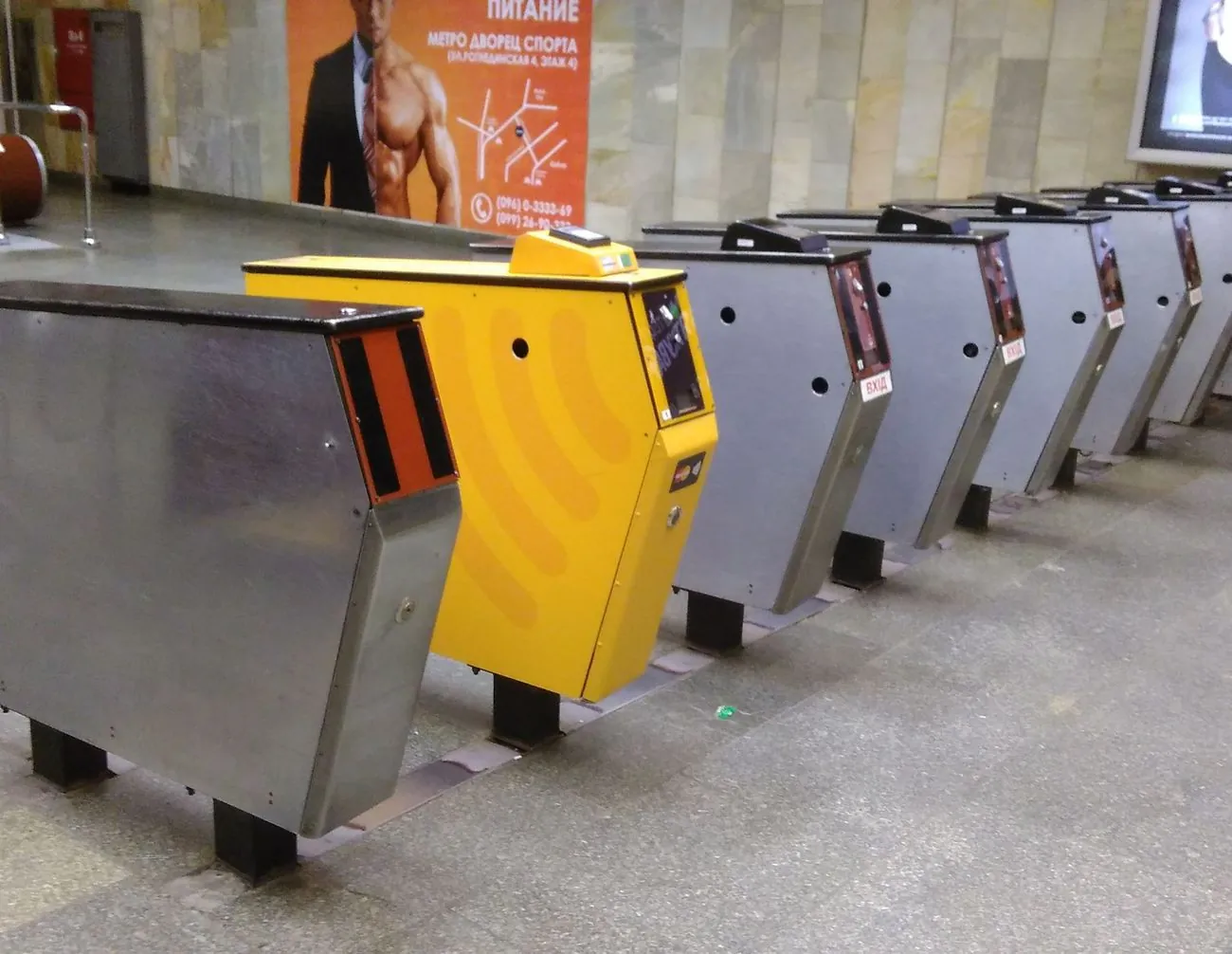 Contactless fare payment restored in Kyiv Metro Contactless fare payment restored in Kyiv Metro