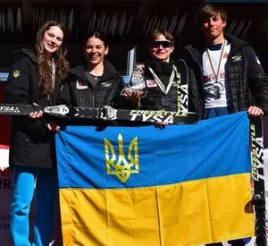 Six medals for four: the Ukrainian national team in ski acrobatics won the victory in the overall standings of the European Cup