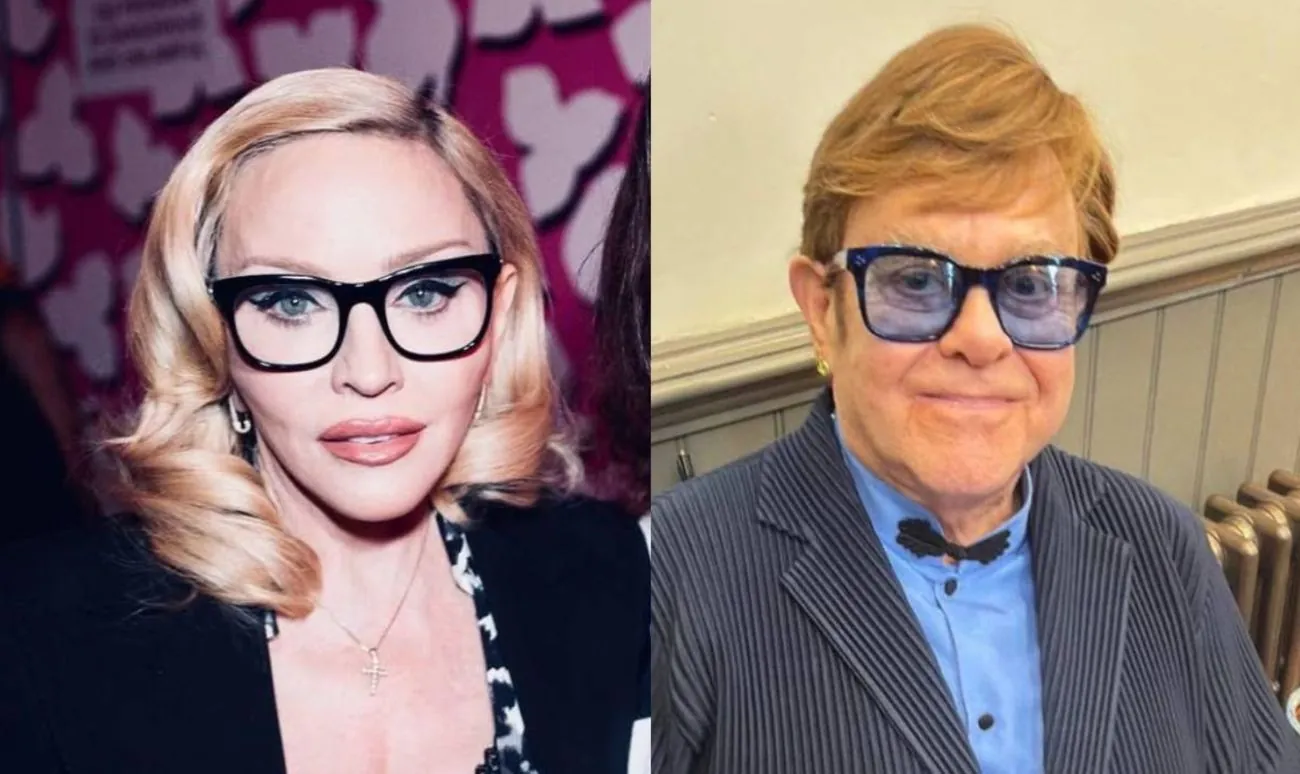 Madonna and Elton John on SNL show "buried the hatchet" of decade-long animosity Madonna and Elton John on SNL show "buried the hatchet" of decade-long animosity
