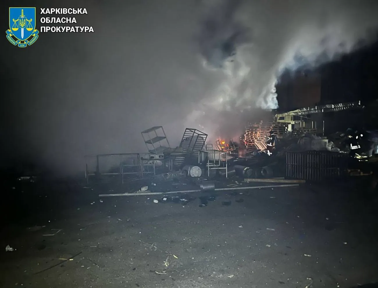 Massive Russian drone attack in Kharkiv: about 20 strikes, more injured