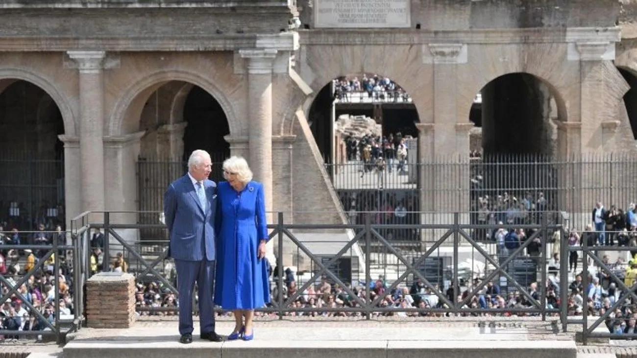 British King Charles and Queen Camilla Meet Pope Francis British King Charles and Queen Camilla Meet Pope Francis
