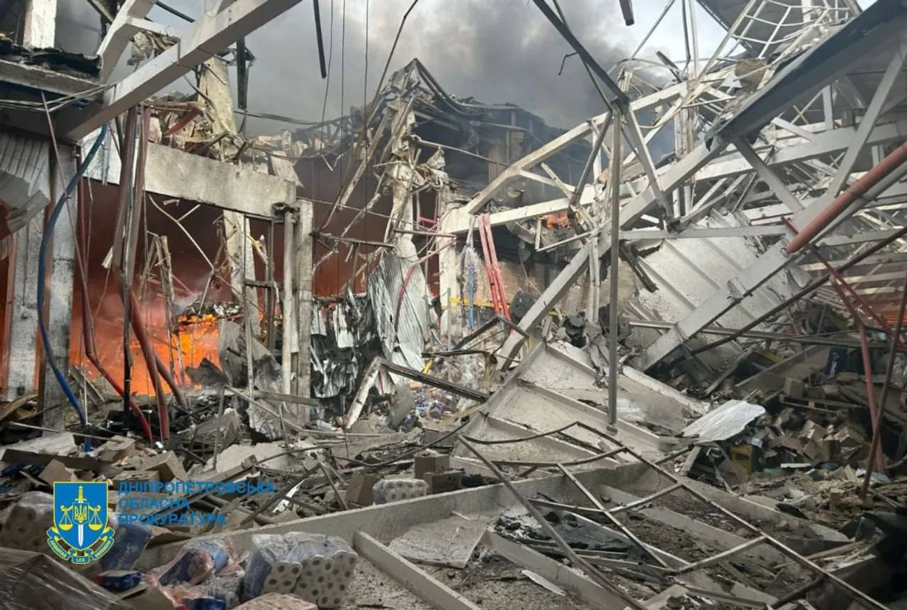 No NATO officers: Russian missile hits warehouse of napkins and diapers in Dnipro No NATO officers: Russian missile hits warehouse of napkins and diapers in Dnipro