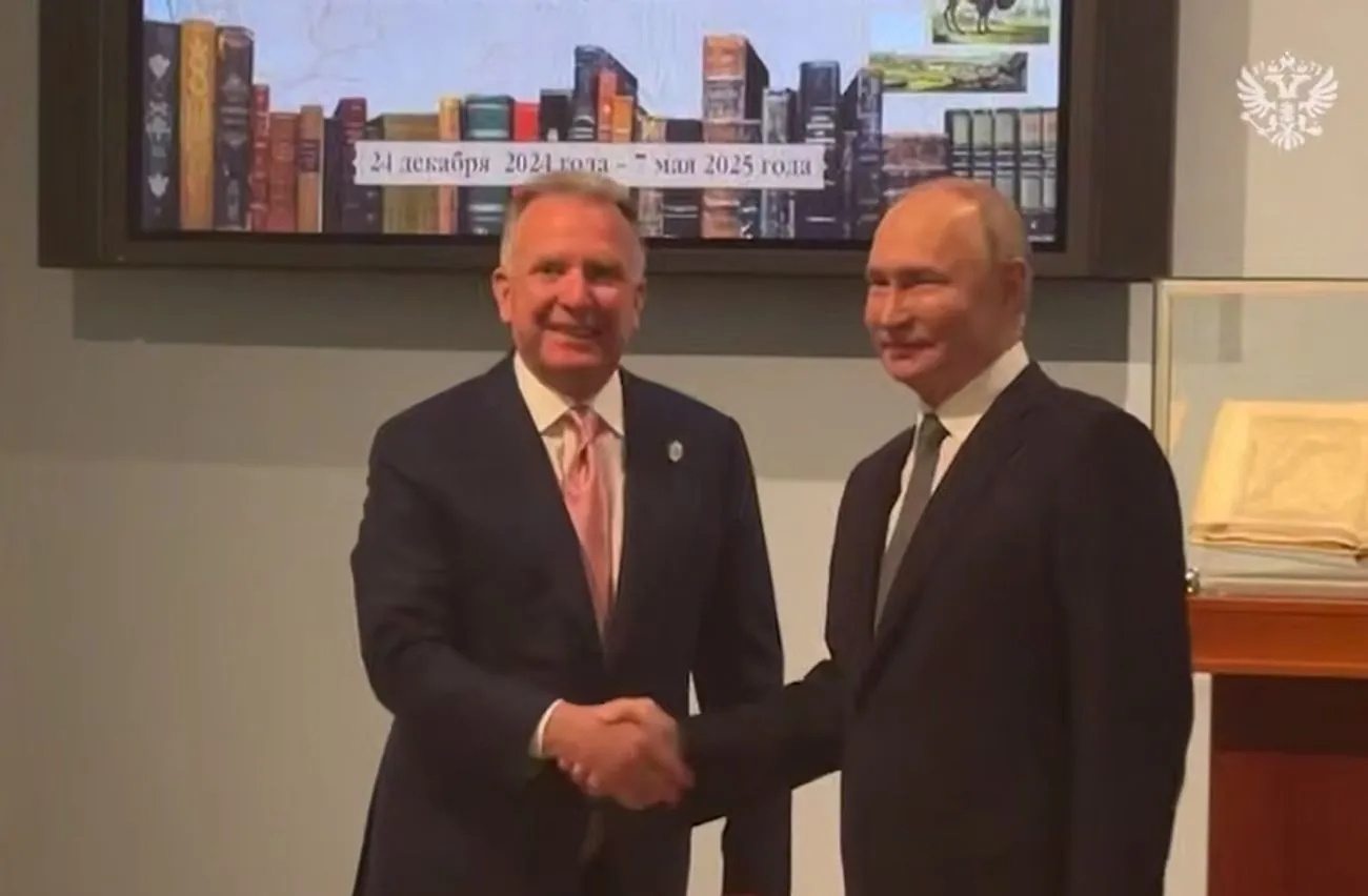 У рф розпочалась зустріч путіна з представником президента США Віткоффом У рф розпочалась зустріч путіна з представником президента США Віткоффом