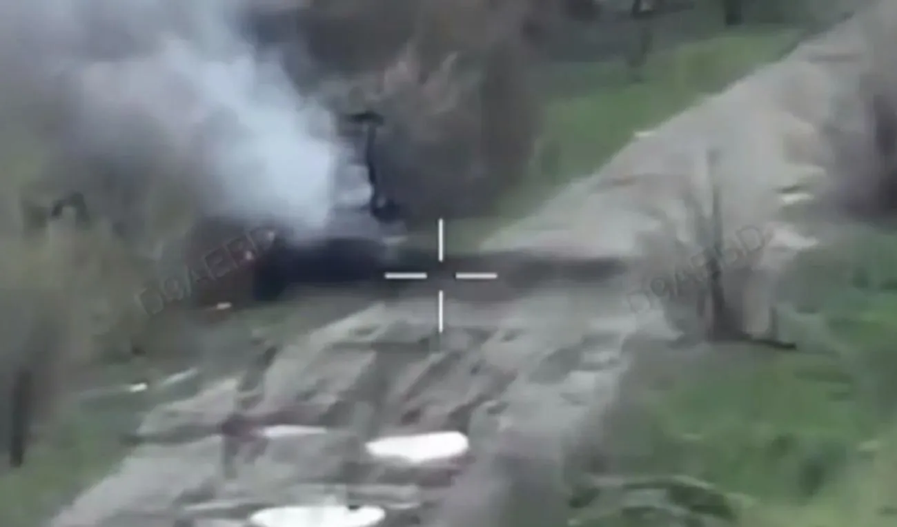 Військові показали філігранне знищення ворожого танка Т-72 на Покровському напрямку