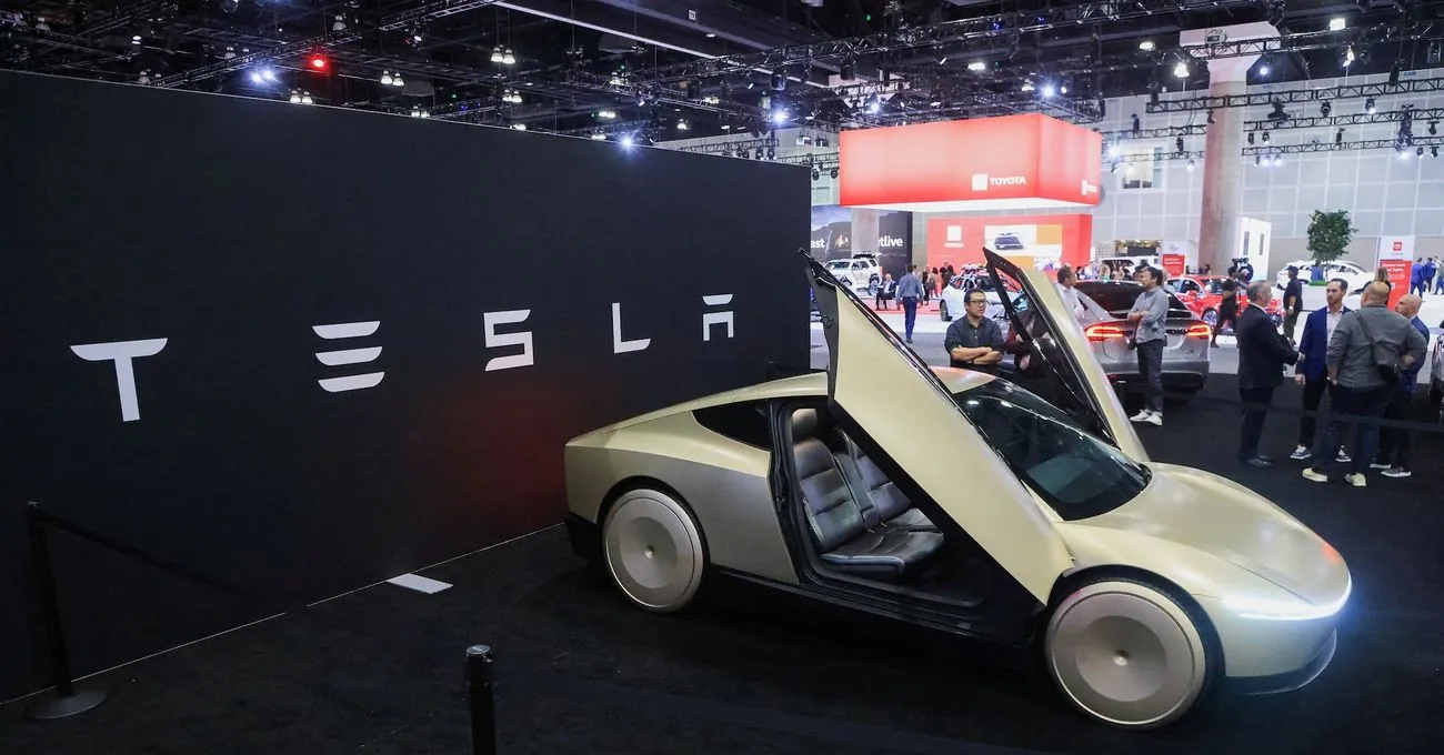 Tesla призупиняє імпорт деталей Cybercab з Китаю через мита Трампа Tesla призупиняє імпорт деталей Cybercab з Китаю через мита Трампа