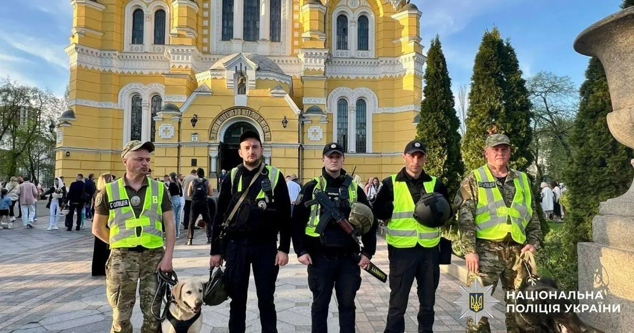 Safe Easter: law enforcement officers started intensified patrolling in Kyiv Safe Easter: law enforcement officers started intensified patrolling in Kyiv