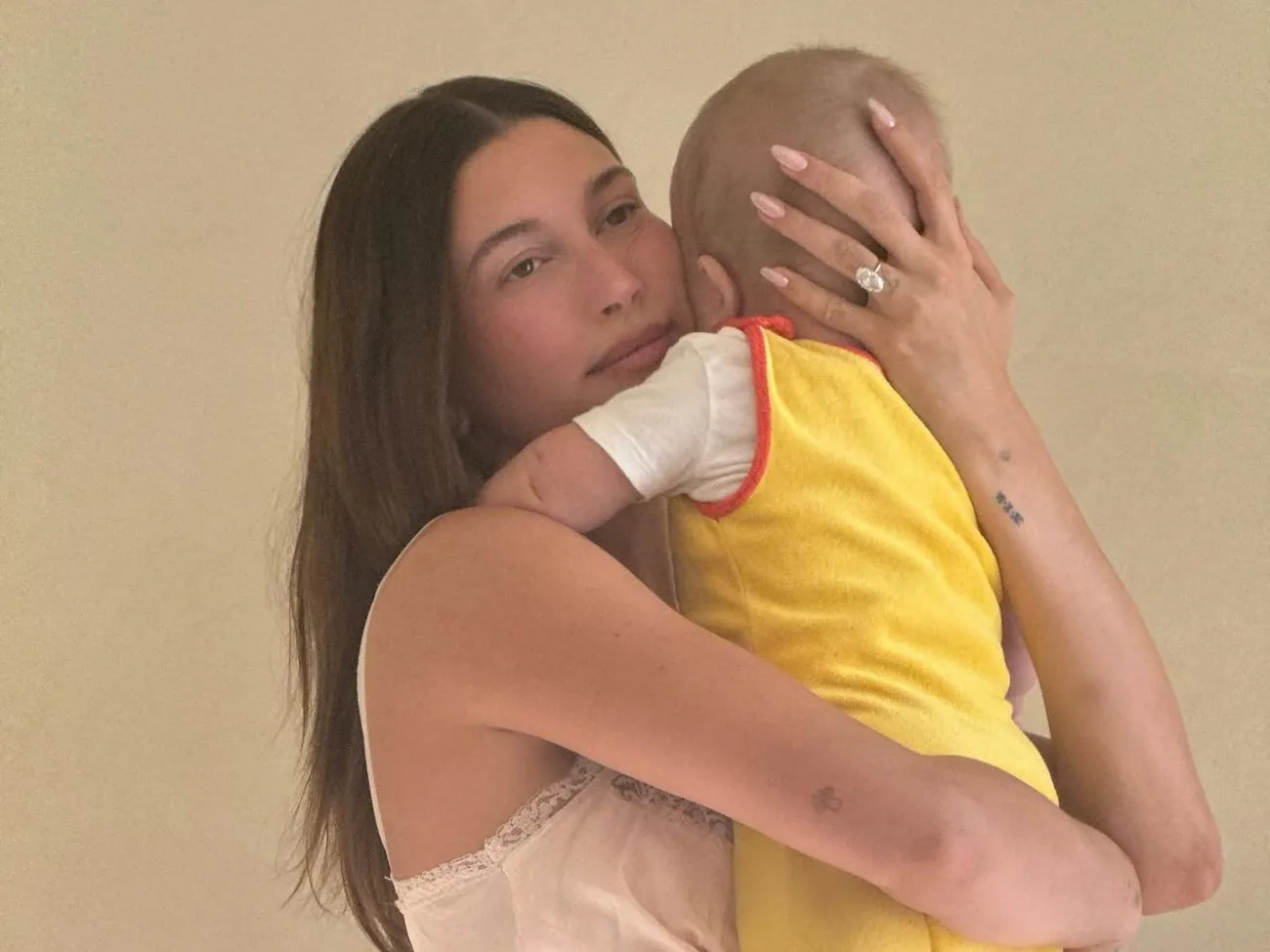 Hailey Bieber shared touching photos with son Jack on Easter Hailey Bieber shared touching photos with son Jack on Easter
