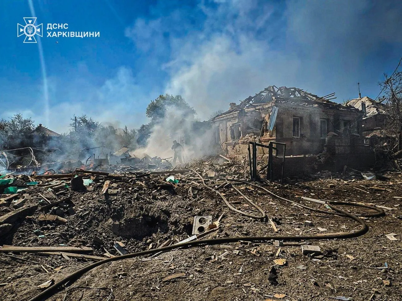 Russian army launched a massive attack on Kupiansk with KABs: four wounded Russian army launched a massive attack on Kupiansk with KABs: four wounded