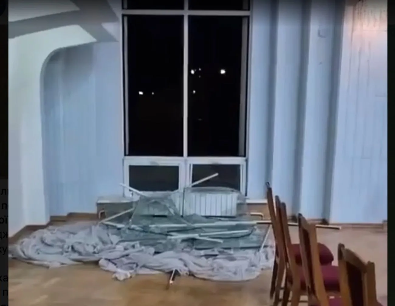 Унаслідок ракетного удару по Києву зазнав пошкоджень Центральний палац одружень Унаслідок ракетного удару по Києву зазнав пошкоджень Центральний палац одружень