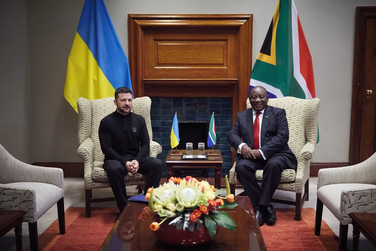 Zelensky handed over to Ramaphosa a list of 400 Ukrainian children forcibly taken to Russia Zelensky handed over to Ramaphosa a list of 400 Ukrainian children forcibly taken to Russia