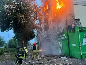 У Києві внаслідок атаки дронів 2 загиблих, 5 поранених, серед них 4 дитини