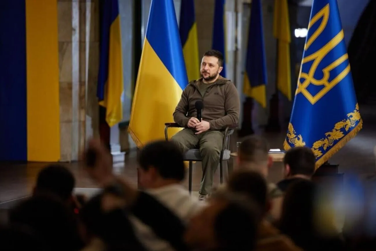 Зеленський очікує на сильний пакет санкцій від США та ЄС, якщо путін відмовиться їхати до Туреччини Зеленський очікує на сильний пакет санкцій від США та ЄС, якщо путін відмовиться їхати до Туреччини