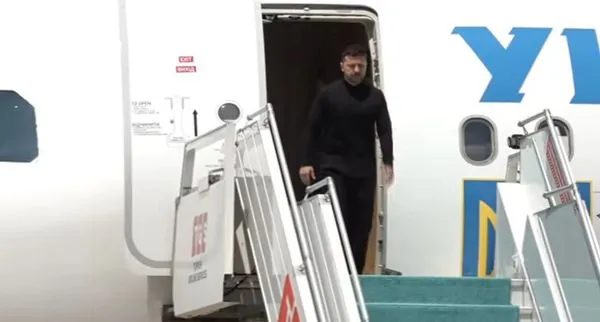Зеленский прибыл в Анкару