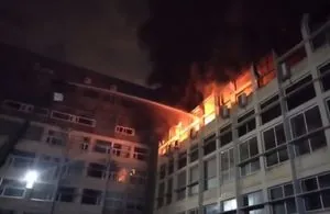 В санкт-петербурге масштабный пожар на стратегическом заводе "авангард": что известно