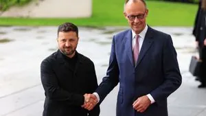 Посольство опровергло информацию о сокращении визита Зеленского в Берлин из-за ситуации в Сумской области
