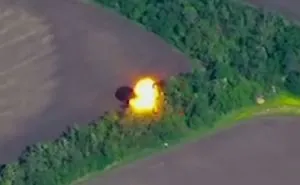 The Armed Forces of Ukraine showed the destruction of the latest Russian electronic warfare system "Borisoglebsk-2" from a distance of 70 kilometers