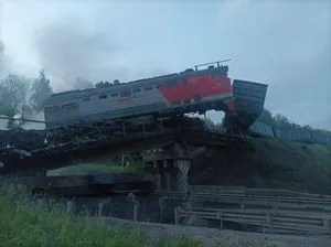 Another bridge collapsed in Russia
