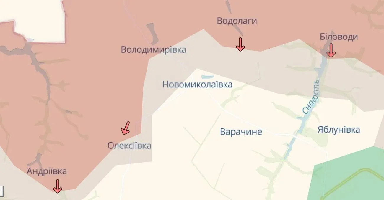 росіяни окупували ще два населених пункти на Сумщині – DeepState росіяни окупували ще два населених пункти на Сумщині – DeepState