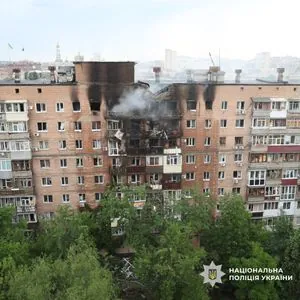 Массированная атака рф на Харьков унесла жизни трех человек, 21 ранен: показали последствия