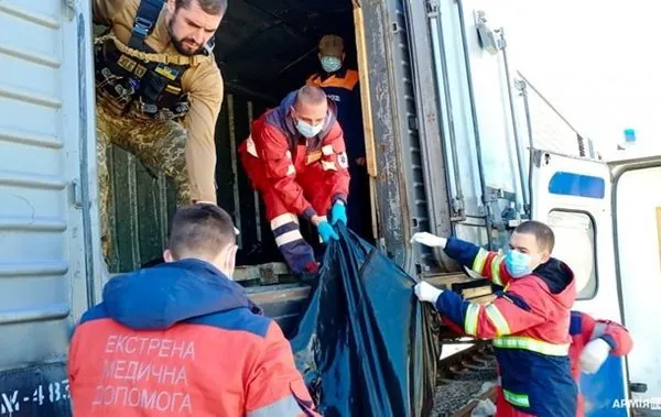 Обмін тілами загиблими між рф та Україною має розпочатися наступного тижня