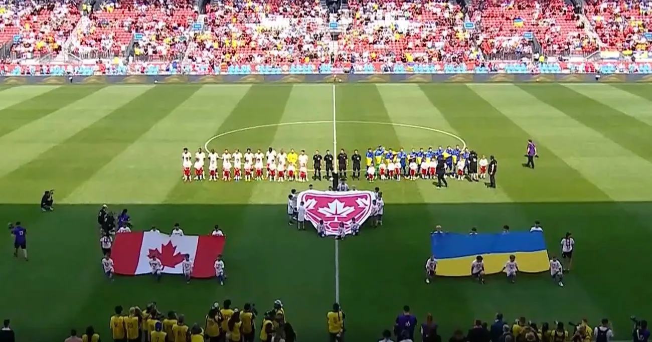 Збірна України з футболу програла Канаді на старті Canadian Shield з рахунком 2:4 Збірна України з футболу програла Канаді на старті Canadian Shield з рахунком 2:4