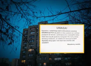 В Польше жители многоквартирного дома вывесили объявление с просьбой не заниматься громко любовью