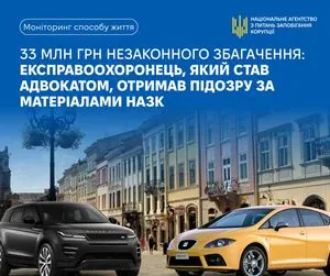 21 квартира и активы на миллионы: адвокат, ранее занимавший руководящие должности в МВД и Нацполиции, получил подозрение