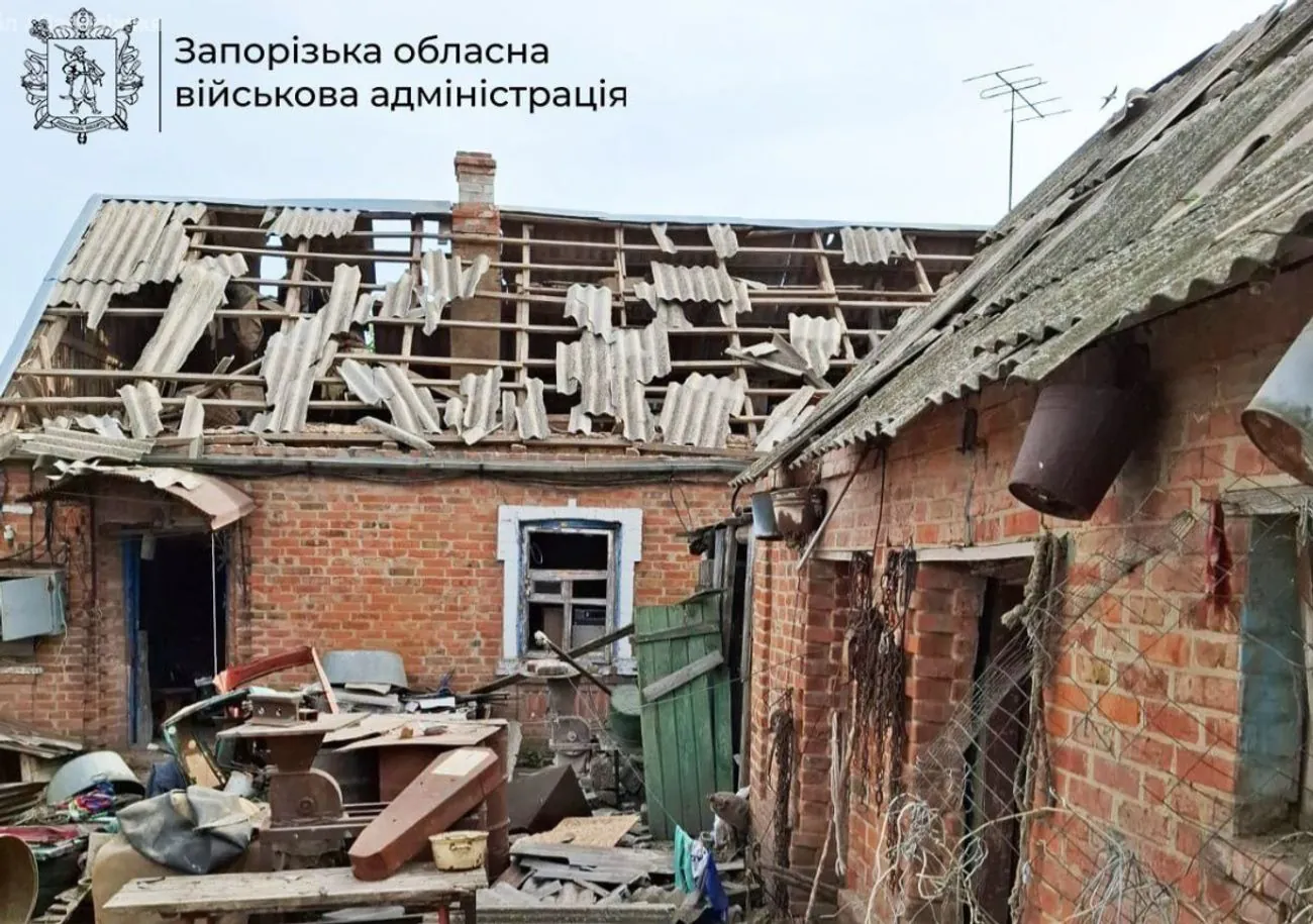 Внаслідок авіаудару по Запорізькій області поранена людина - ОВА