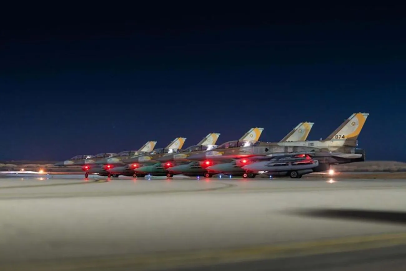 The IDF has released footage of a large-scale strike on an air defense ...