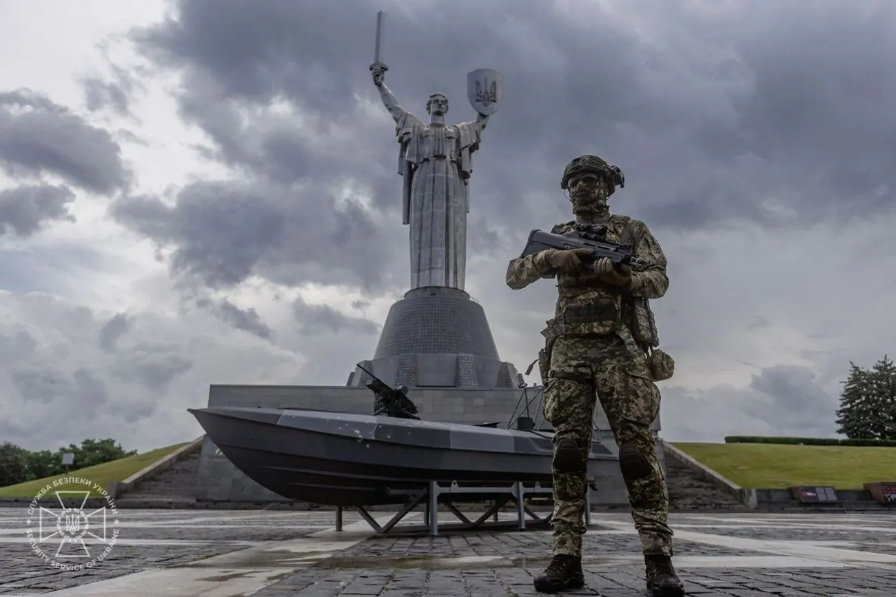 СБУ передала в музей дрон-"ветеран" Sea Baby, що виконував бойові завдання у Чорному морі