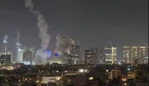 Israel under missile attack from Iran: smoke seen in Tel Aviv after missile strikes