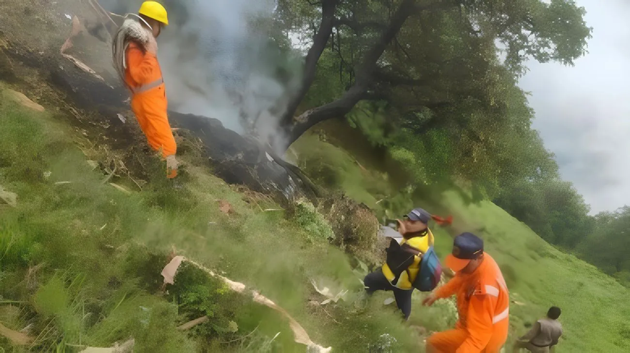 A helicopter crashed in the Himalayas in India: seven dead, including a child
A helicopter crashed in the Himalayas in India: seven dead, including a child