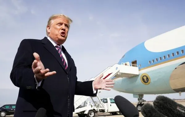 Trump's "Doomsday Plane" Made a Strange Flight Amidst Escalating Middle East  Situation | УНН