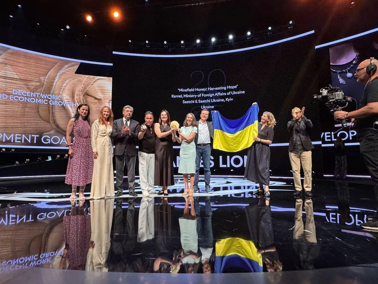 Ukraine won historic gold at Cannes Lions