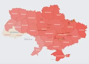 По всій Україні повітряна тривога, в Запоріжжі вже пролунали вибухи