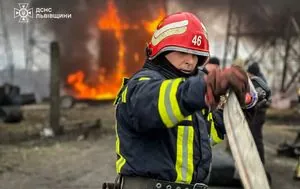 Enemy attack on Lviv region: part of Drohobych without electricity